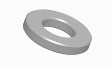 Aluminium ring voor dolpen