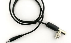 Adapter Portofoon NK, 3,5 mm plug, BNC connector
