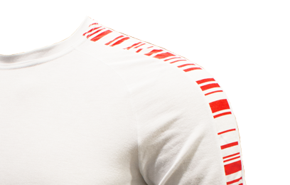 Shirt korte mouw - Coolmax, track rood Op = Op van 40,95 voor 35,95